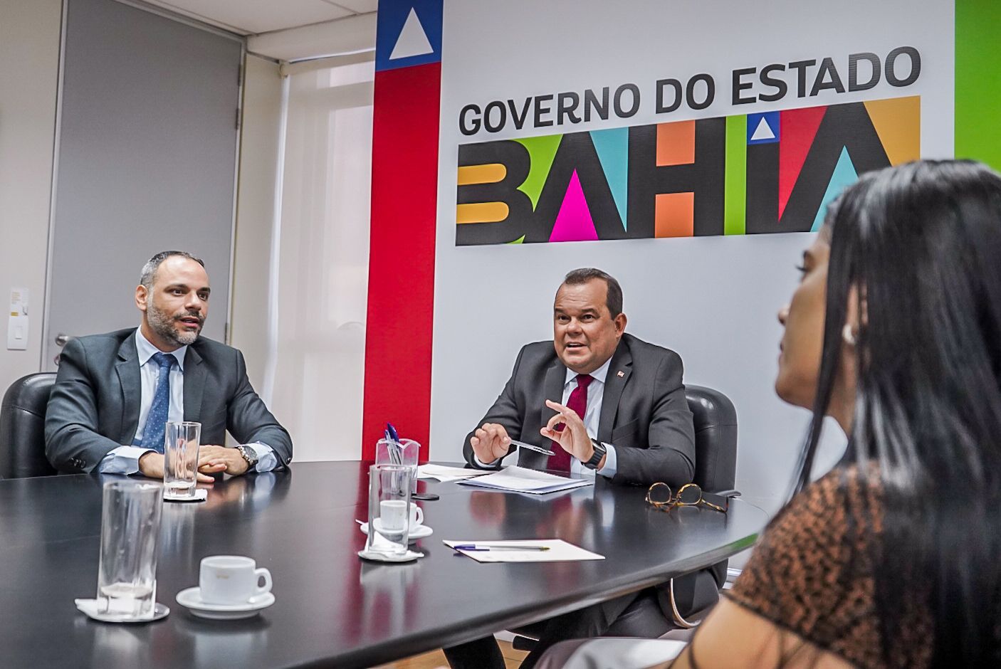 Augusto esteve presente com o vice-governador e o movimento IPTU Justo.